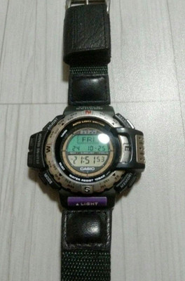 Casio ProTreck PRT-40 Triple Sensor Compass Altimeter Men's watch Japan