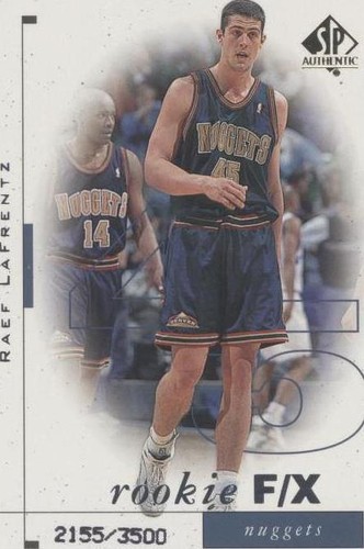 1998-99 SP Authentic - Raef LaFrentz #93