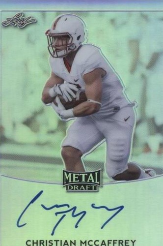 2017 Leaf Metal Draft Christian McCaffrey #BA-CM1