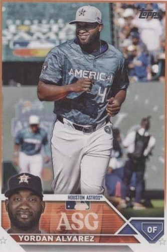 2023 Topps Update Series - Yordan Alvarez #ASG-20