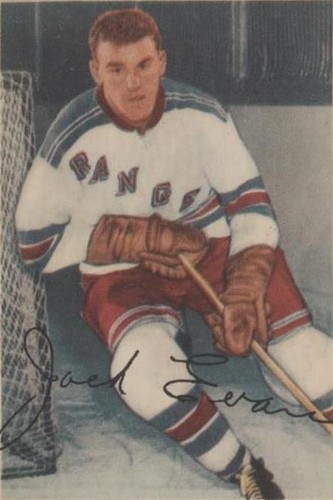 1953-54 Parkhurst - Jack Evans #54