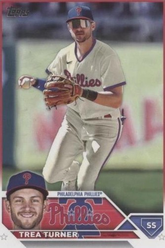 TREA TURNER topps WBC2023 ブックレットサインカード 2023 Topps Tribute Trea Turner Tribute to Nicknames 