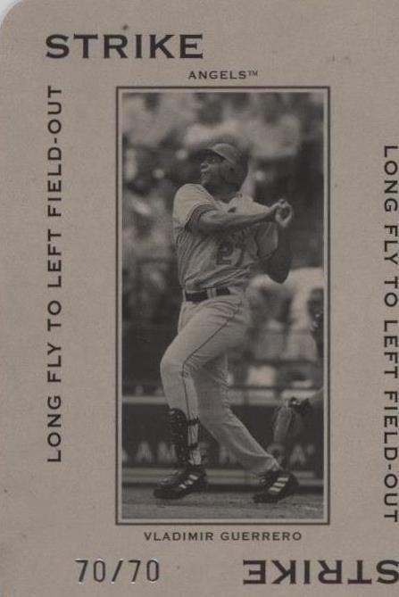 2005 Donruss Throwback Threads - Vladimir Guerrero #PG-37