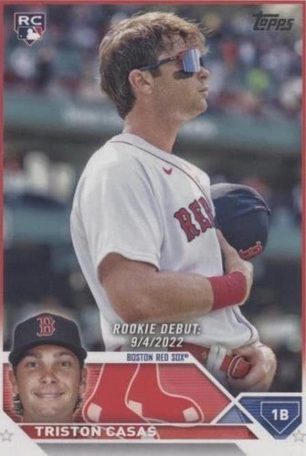 Topps - レッドソックス　トリストン・カサス　レリックオート Topps - レッドソックス トリストン・カサス レリックオートの