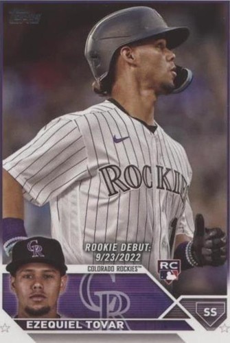 2023 Topps Update Series - Ezequiel Tovar #US283