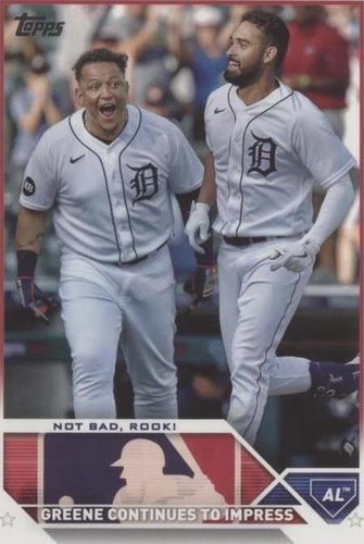 2023 Topps Series 1 - Miguel Cabrera Riley Greene #210