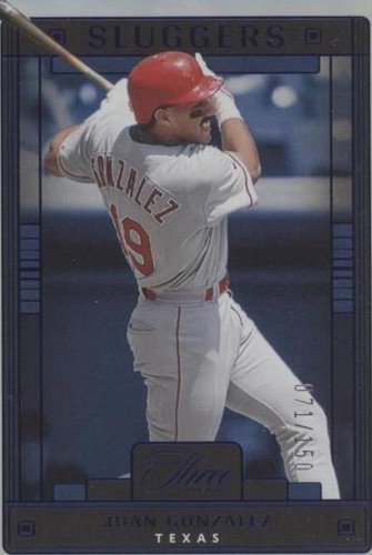 2023 Panini Three and Two - Juan González #S-JG