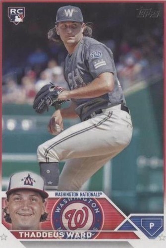 2023 Topps Update Series - Thad Ward #US111
