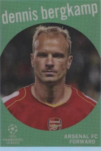 Dennis Bergkamp Soccer Sports Trading Cards & Accessories