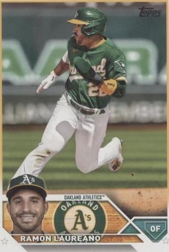 2023 Topps #581 Ramón Laureano Gold Star Parallel | eBay