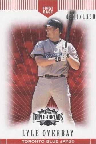2007 Topps Triple Threads - Lyle Overbay #79
