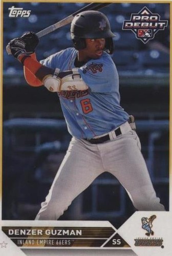 2023 Pro Debut #PD-30 Denzer Guzman /175 Sparkle Foil Rapture