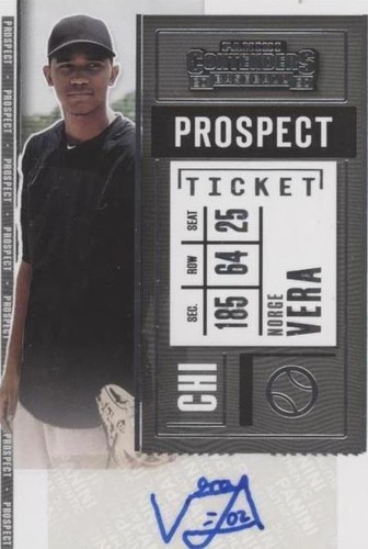 2020 Panini Contenders - Norge Vera #PT2-NV