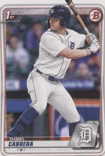 2020 Bowman Draft - Daniel Cabrera #BD-62