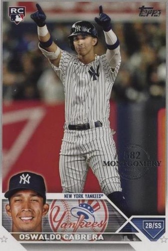 2023 Topps Complete Set - Oswaldo Cabrera #487