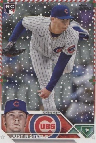 2023 Topps Holiday - Justin Steele #H191