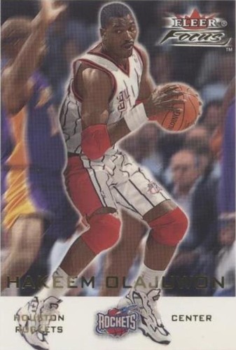 2000-01 Fleer Focus - Hakeem Olajuwon #30