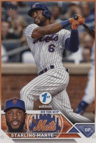 2023 Topps Series 1 1st Edition - Starling Marte #199
