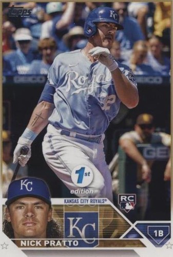 2023 Topps Series 1 1st Edition - Nick Pratto #182