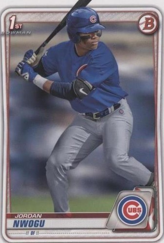 2020 Bowman Draft - Jordan Nwogu #BD-110