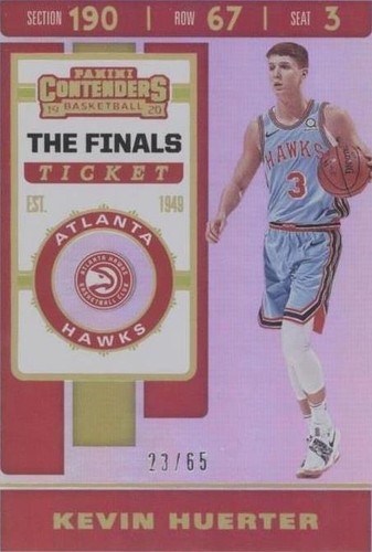 2019-20 Panini Contenders - Kevin Huerter #58