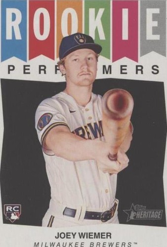 2023 Topps Heritage High Number - Joey Wiemer #RP-9