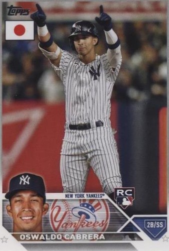 2023 Topps Japan Edition - Oswaldo Cabrera #54