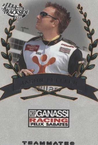 2001 Press Pass Trackside - Jason Leffler #75