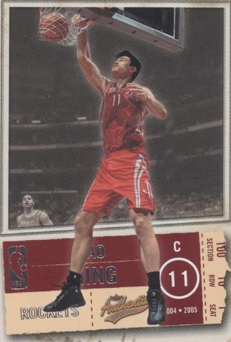 2004-05 Fleer Authentix - Yao Ming #29