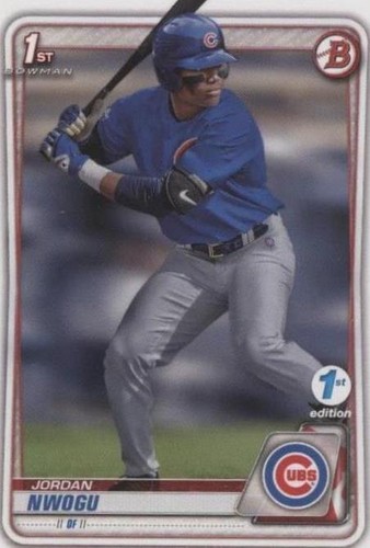 2020 Bowman Draft 1st Edition - Jordan Nwogu #BD-110