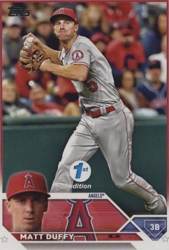 2023 Topps Series 1 1st Edition - Matt Duffy #274