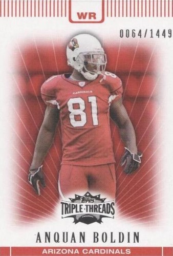 2007 Topps Triple Threads Anquan Boldin #64