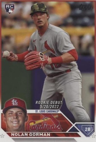 2023 Topps Update Series - Nolan Gorman #US212