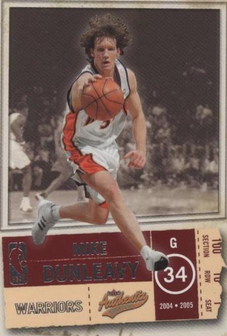 2004-05 Fleer Authentix - Mike Dunleavy Jr. #32