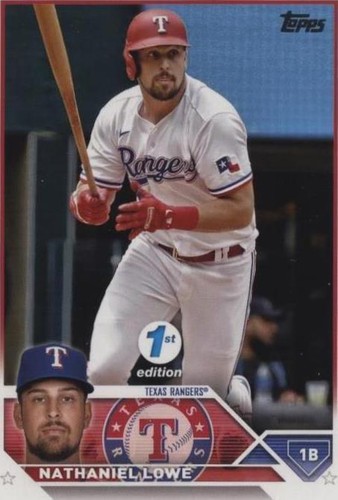 2023 Topps Series 1 1st Edition - Nate Lowe #124
