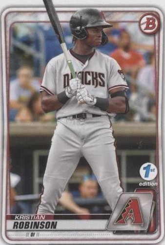 2020 Bowman Draft 1st Edition - Kristian Robinson #BD-192