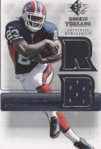 2007 SP Rookie Threads Marshawn Lynch #RT-ML