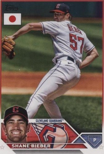 2023 Topps Japan Edition - Shane Bieber #38