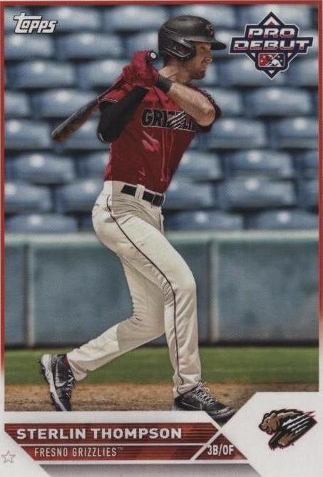 2023 Topps Pro Debut - Sterlin Thompson #PD-185