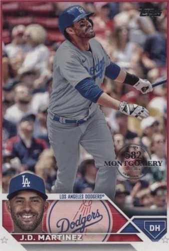 2023 Topps Complete Set - J.D. Martinez #544