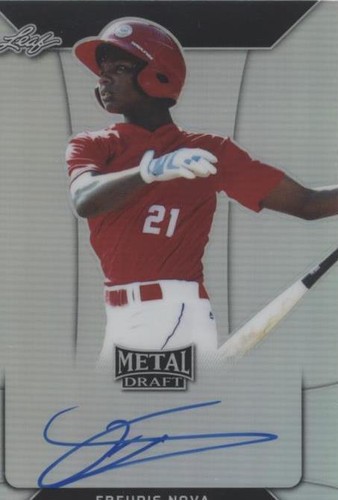2018 Leaf Metal Draft - Freudis Nova #BA-FN1
