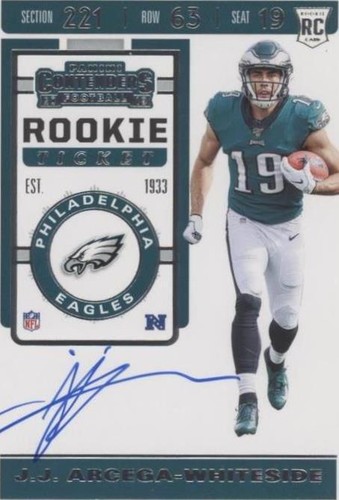 2019 Panini Contenders J.J. Arcega-Whiteside #118