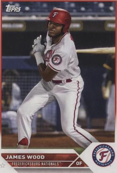 2023 Topps Pro Debut - James Wood #PD-119