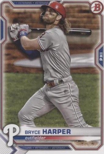 2021 Bowman - Bryce Harper #90
