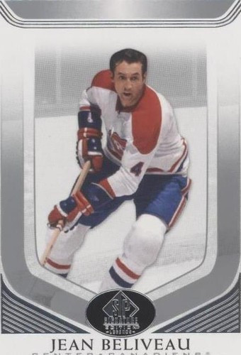 2020-21 Upper Deck SP Signature Edition Legends - Jean Beliveau #328