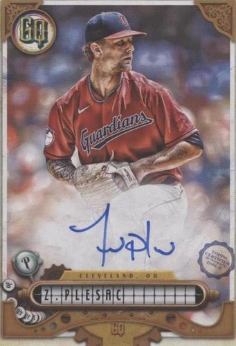 2022 Topps Gypsy Queen - Zach Plesac #GQA-ZP