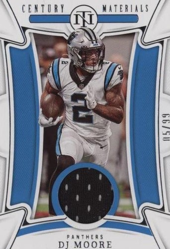2022 Panini National Treasures D.J. Moore #CEN-DJM