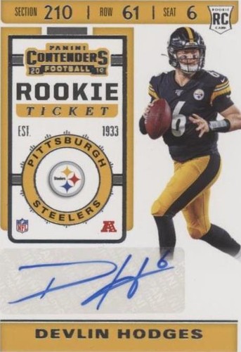2019 Panini Contenders Devlin Hodges #299