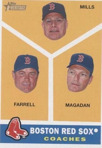 2009 Topps Heritage - Brad Mills Dave Magadan John Farrell #456