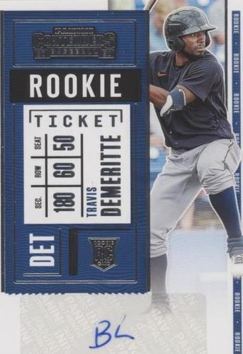 2020 Panini Contenders - Travis Demeritte #160